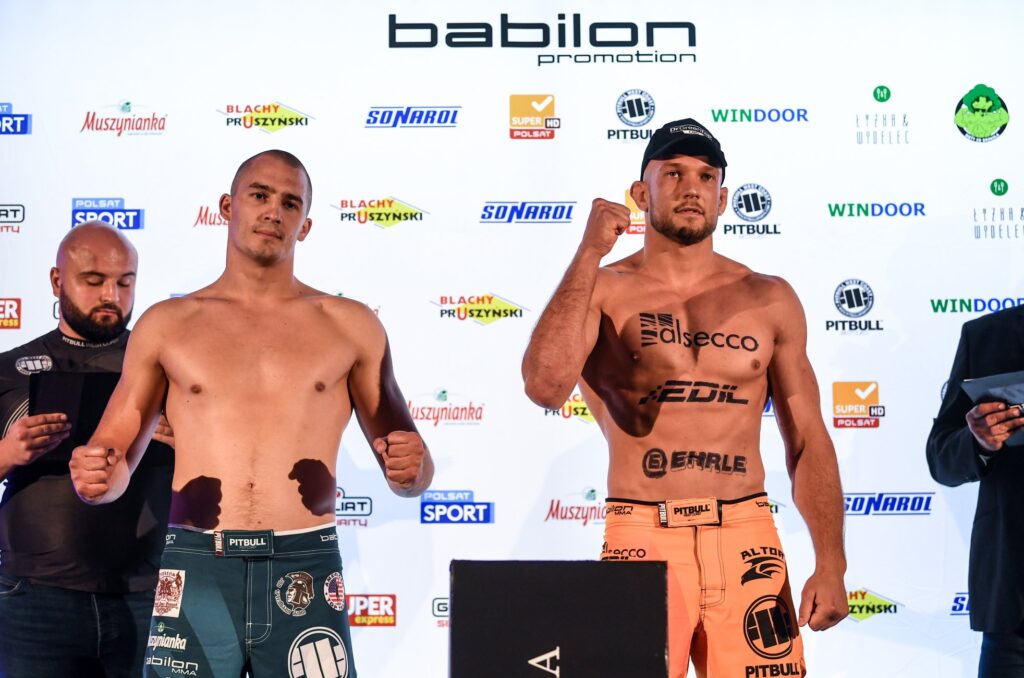 Babilon MMA 15: Łukasz Sudolski błyskawicznie udusił Mario Żgelę