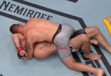 UFC on ESPN+ 32: Chris Weidman zapaśniczo wypunktował Omariego Akhmedova