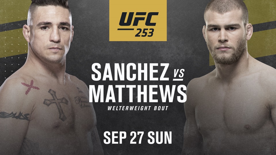 Diego Sanchez vs. Jake Matthews na UFC 253