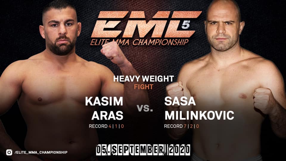 Kasim Aras vs. Sasa Milinkovic na EMC 5 w Düsseldorfie