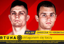 Czy Kamil Oniszczuk zwycięży na ACA 109? Typowanie i kursy bukmacherskie od Fortuny