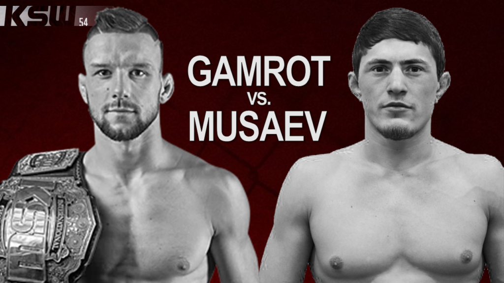 DONIESIENIA: Gamrot vs. Musaev o pas na KSW 54