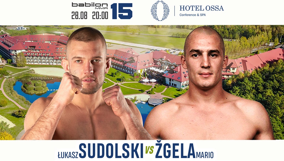Łukasz Sudolski zmierzy się z Mario Zgelą na Babilon MMA 15