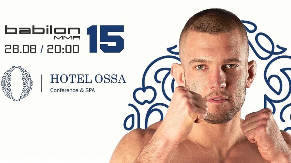 Łukasz Sudolski zawalczy na Babilon MMA 15