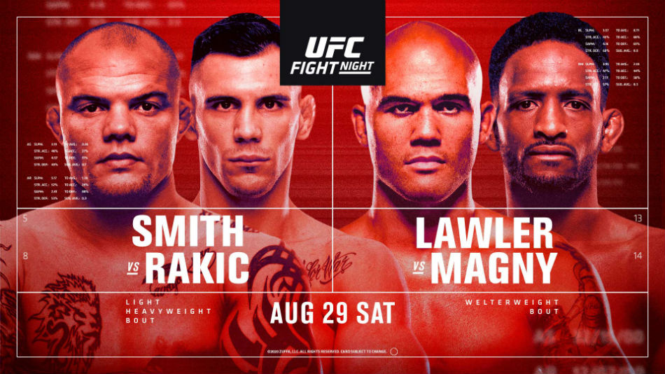 UFC on ESPN+33: Smith vs. Rakic – karta walk. Gdzie i jak oglądać?