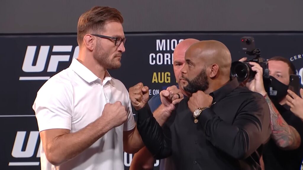 Stipe Miocic i Daniel Cormier twarzą w twarz przed UFC 252 [WIDEO]