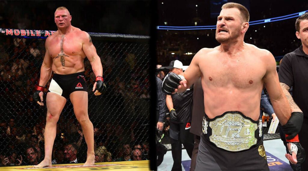 „Brock powinien zawalczyć ze mną” – Stipe Miocic o starciu z Lesnarem