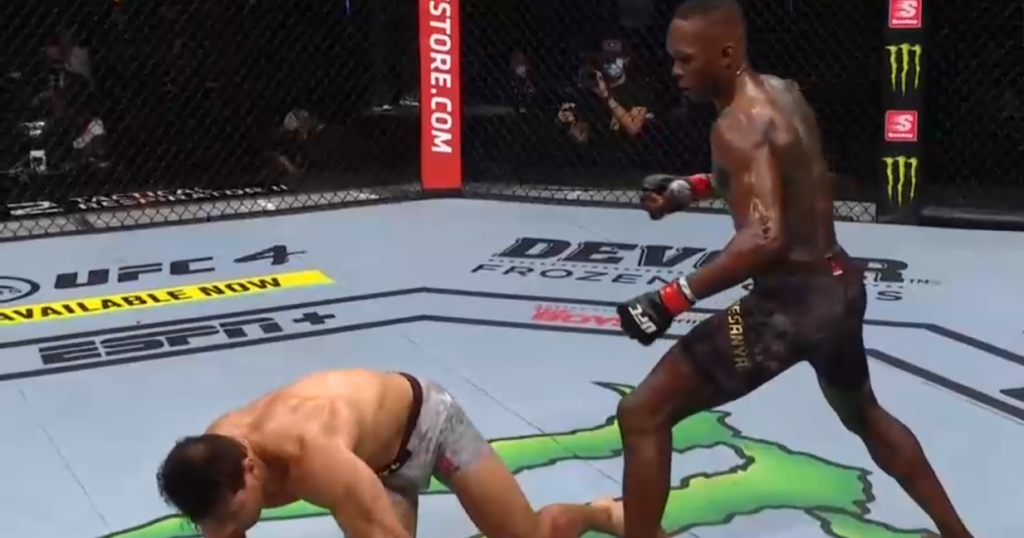UFC 253: Israel Adesanya znokautował Paulo Costę [WIDEO]