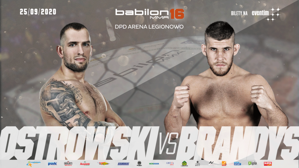 Mateusz Ostrowski vs. Paweł Brandys na Babilon MMA 16 w Legionowie