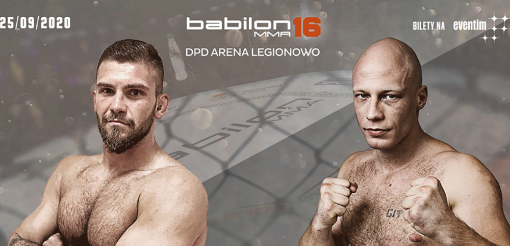 Bartosz Szewczyk zmierzy się z Piotrem Mierzejewskim na Babilon MMA 16