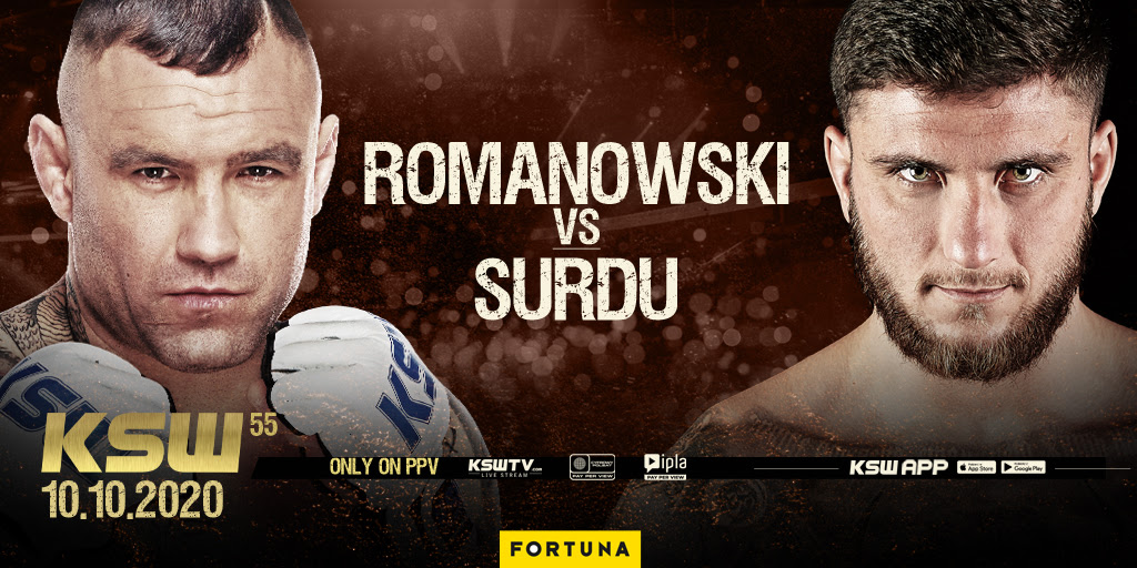 Tomasz Romanowski vs. Ion Surdu na KSW 55