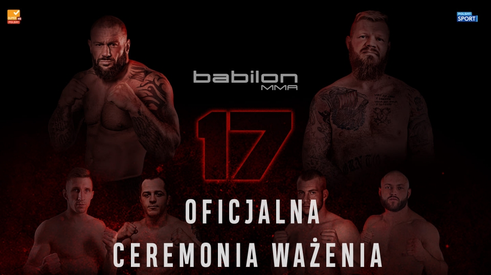 Babilon MMA 17: Żółtaszek vs. Valtonen – wyniki ważenia