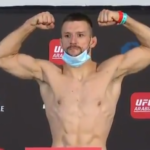 mateusz gamrot ufc ważenie
