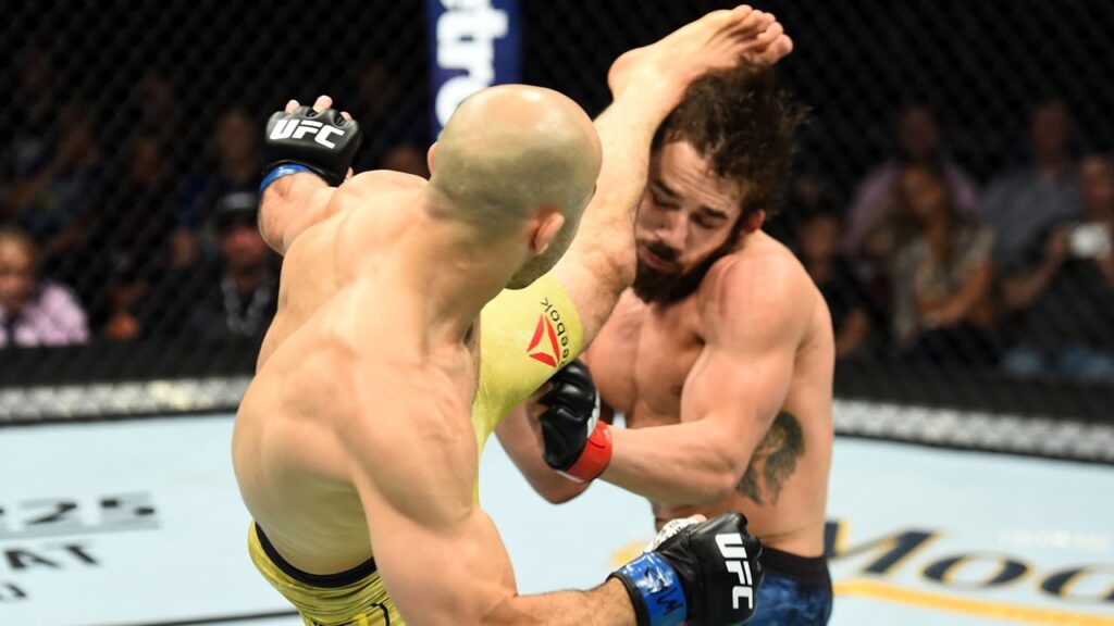 TOP 5 skończeń bohaterów UFC on ESPN+ 37 [WIDEO]