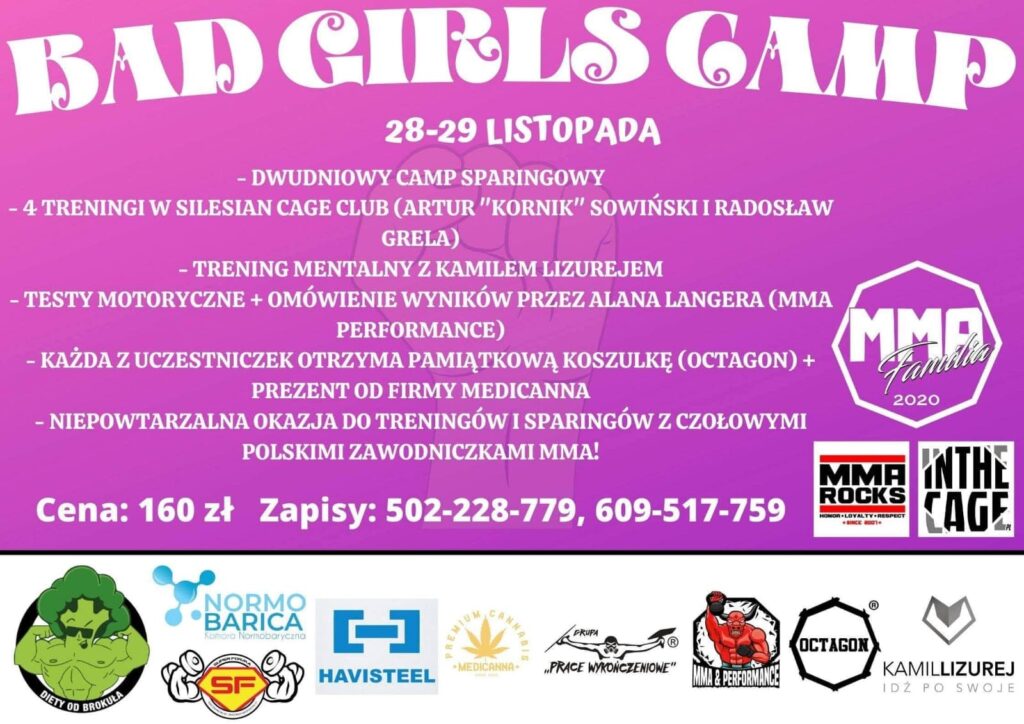 Już pod koniec listopada w Katowicach odbędzie się „BAD GIRLS CAMP”