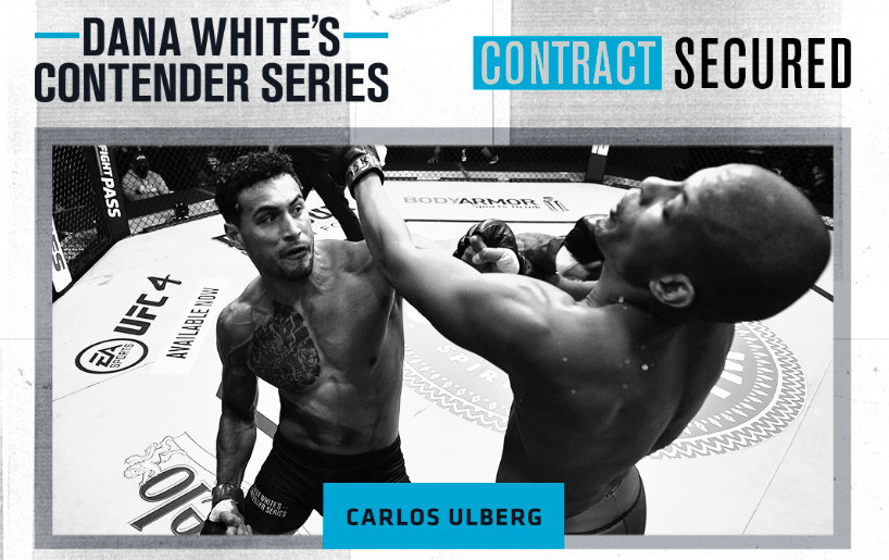 Dana White’s Contender Series 34: Czterech zawodników dołączy do UFC