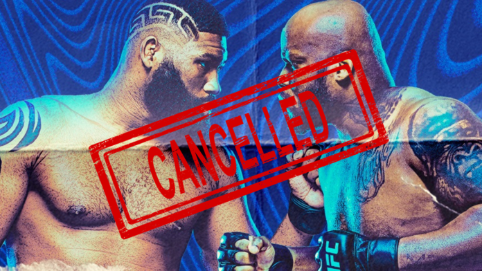 canceled ufc