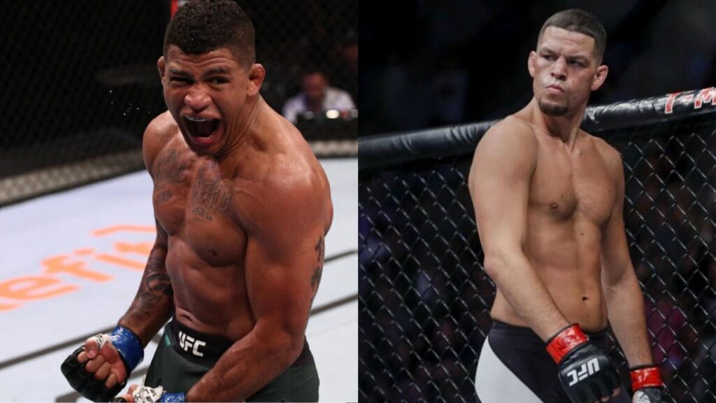 Gilbert Burns wyzwał Nate’a Diaza na pojedynek grapplingowy: „Sprawdźmy, kto jest prawdziwym gangsterem”