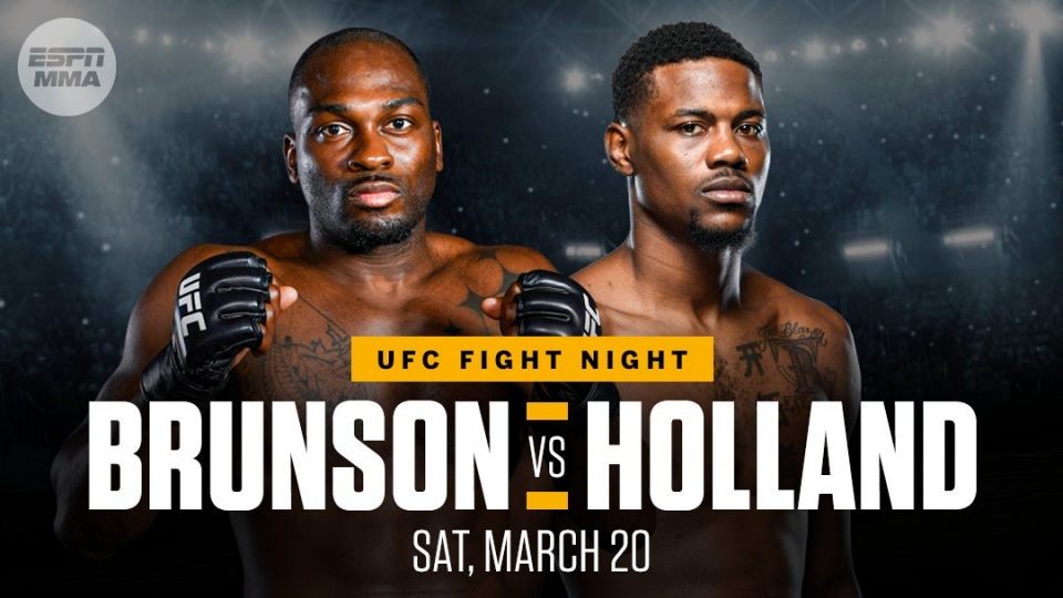 Doniesienia: Kevin Holland vs. Derek Brunson walką wieczoru na marcowej gali UFC