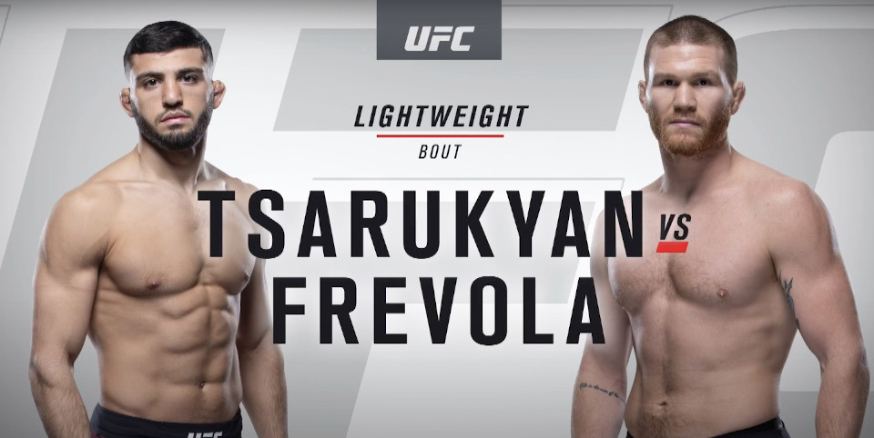Zmiany w rozpisce UFC 257 – Tsarukyan skrzyżuje rękawice z Frevolą