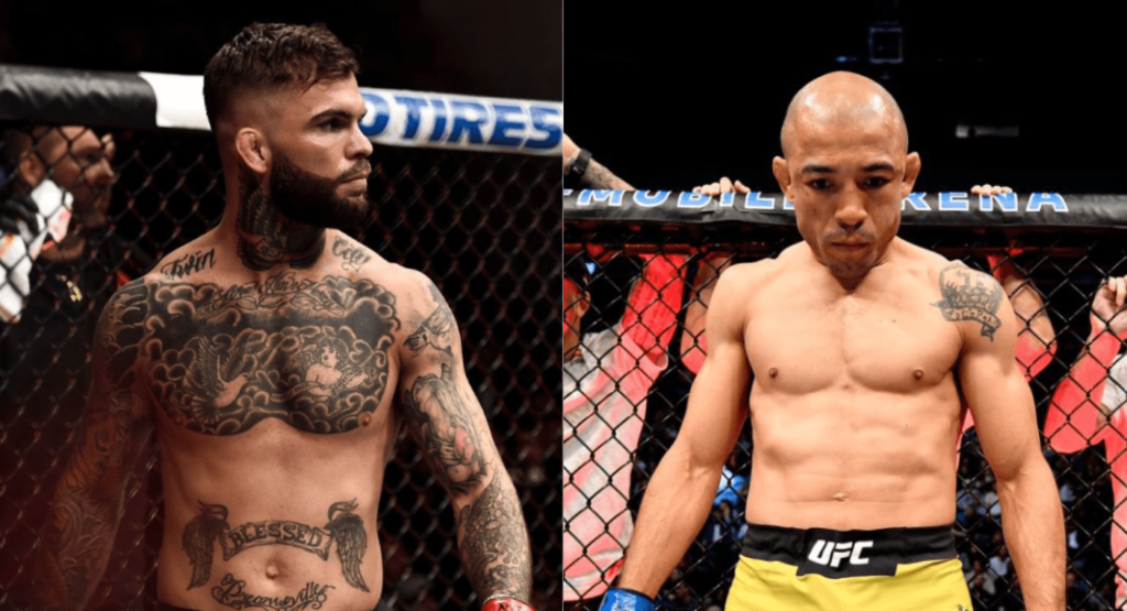 Cody Garbrandt chciałby w kwietniu zmierzyć się z Jose Aldo