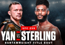 Mistrzowskie starcie Petr Yan vs. Aljamain Sterling planowane na UFC 259