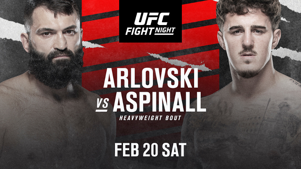 Andrei Arlovski zmierzy się z Tomem Aspinallem na lutowej gali UFC