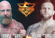 Łukasz Parobiec rywalem Michała Andryszaka na majowej gali Fight Empire MMA w Nysie