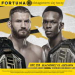JANEK VS ADESANYA UFC 259 FORTUNA