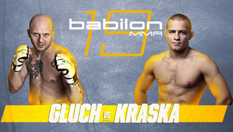 Mateusz Głuch zmierzy się z Kamilem Kraską na Babilon MMA 19