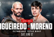 Doniesienia: Deiveson Figueiredo vs. Brandon Moreno 2 na UFC 263