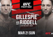 Gregor Gillespie zmierzy się z Bradem Riddellem na UFC Vegas 22