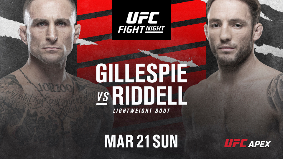 Gregor Gillespie zmierzy się z Bradem Riddellem na UFC Vegas 22
