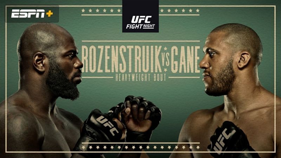 UFC Vegas 20: Rozenstruik vs. Gane – karta walk. Gdzie i jak oglądać?