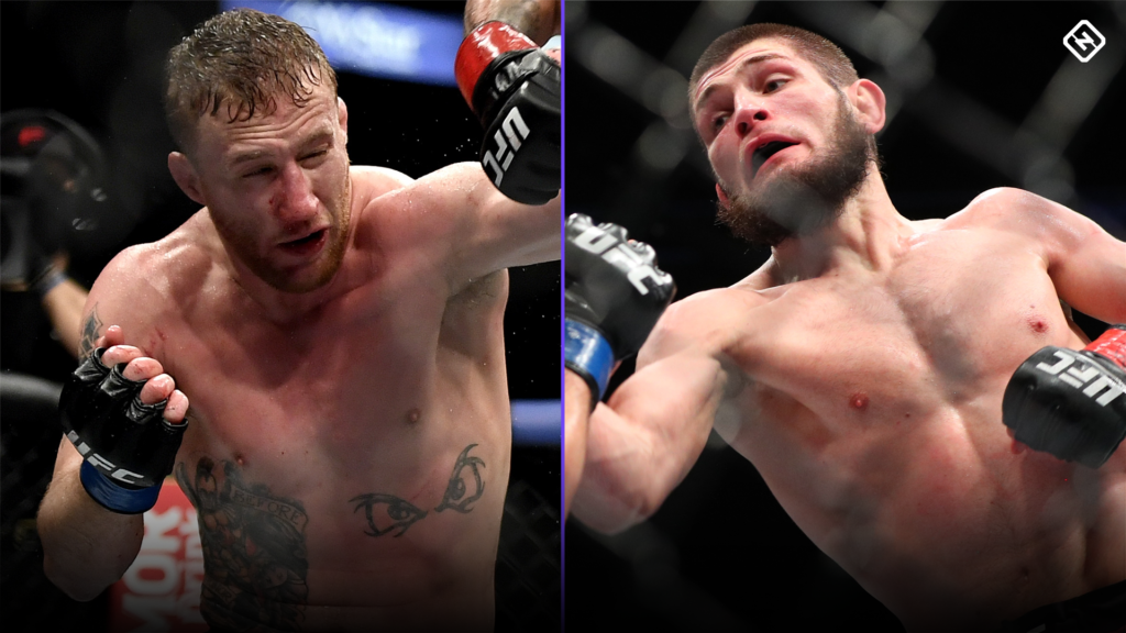 Khabib Nurmagomedov wspomina starcie z Justinem Gaethje: „Wygrałem tę walkę mentalnie”