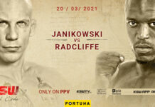 Jason Radcliffe rywalem Damiana Janikowskiego na KSW 59