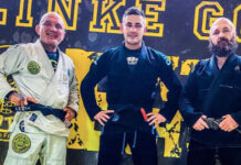 Andrzej Grzebyk promowany na czarny pas w brazylijskim jiu-jitsu