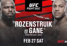 OFICJALNIE: Jairzinho Rozenstruik vs. Ciryl Gane walką wieczoru UFC Vegas 20