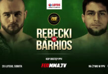 Mateusz Rębecki zmierzy się z Jose Barriosem na FEN 32