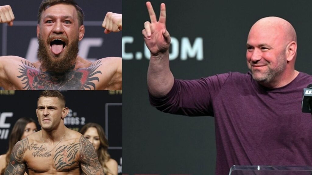 „To mądra decyzja” – Dana White chwali Dustina Poiriera za wybór trzeciej walki z Conorem McGregorem