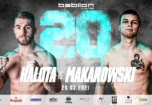 Robert Hałota vs. Mateusz Makarowski na Babilon MMA 20