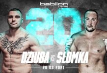 Paweł Dziuba zmierzy się z Jakubem Słomką na Babilon MMA 20