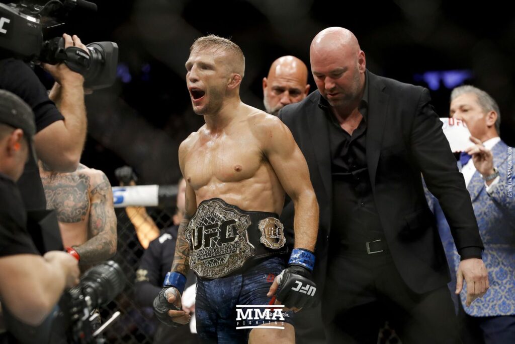 Dana White: TJ Dillashaw zawalczy w eliminatorze do walki o pas