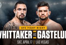 Doniesienia: Kelvin Gastelum nowym rywalem Roberta Whittakera na kwietniowej gali UFC
