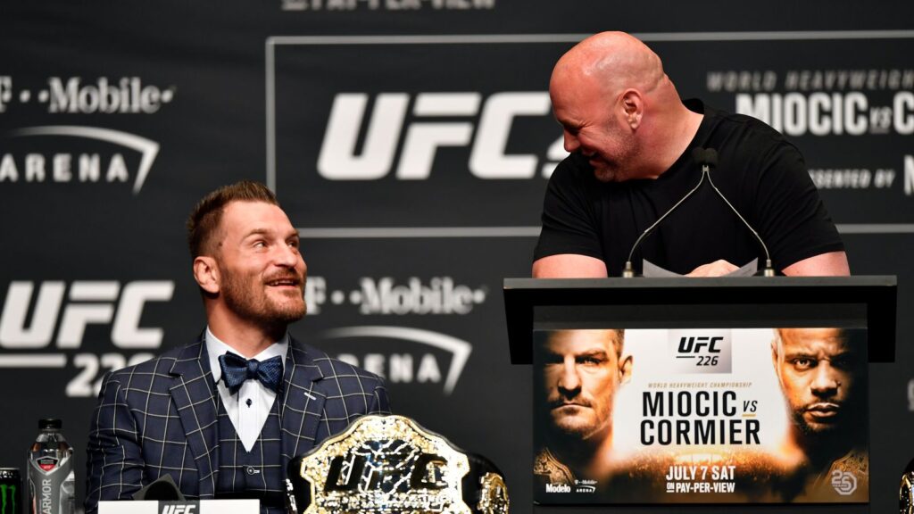 Dana White: Stipe Miocic jest najlepszym zawodnikiem wagi ciężkiej w historii MMA