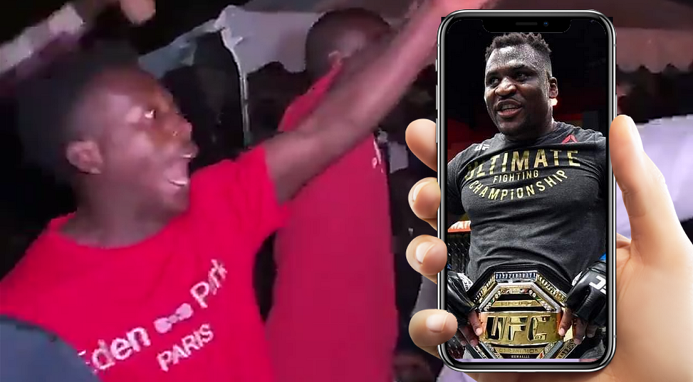 Wielkie święto w Kamerunie! Tak afrykańscy fani celebrują zdobycie pasa UFC przez Francisa Ngannou [WIDEO]
