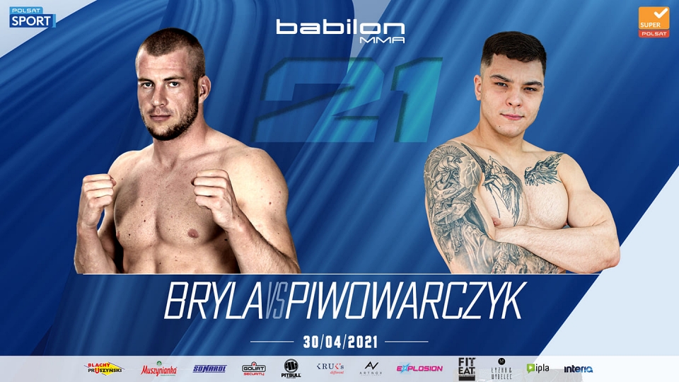 Sławomir Bryla vs. Damian Piwowarczyk na Babilon MMA 21
