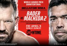 Bellator 256: Machida vs. Bader 2 – karta walk. Gdzie i jak oglądać?