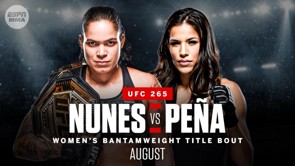 Amanda Nunes vs. Julianna Pena planowane na UFC 265