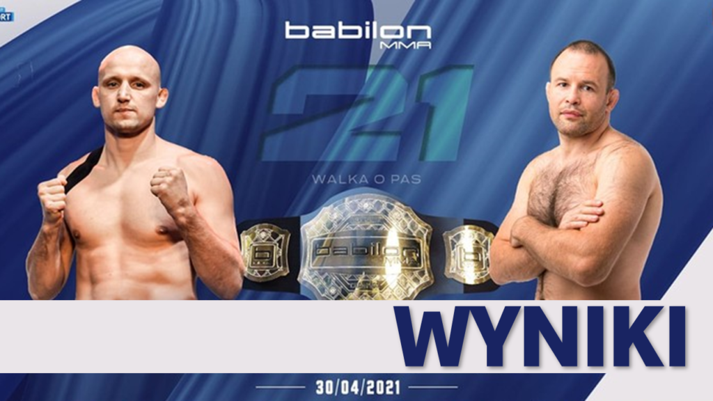 Babilon MMA 21: Pawlak vs. Guzev – wyniki gali. Polak obronił pas